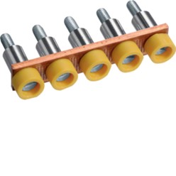 Doorverbindingsbrug geïsoleerd 16 mm², 5-voudig, schroef (400 V)